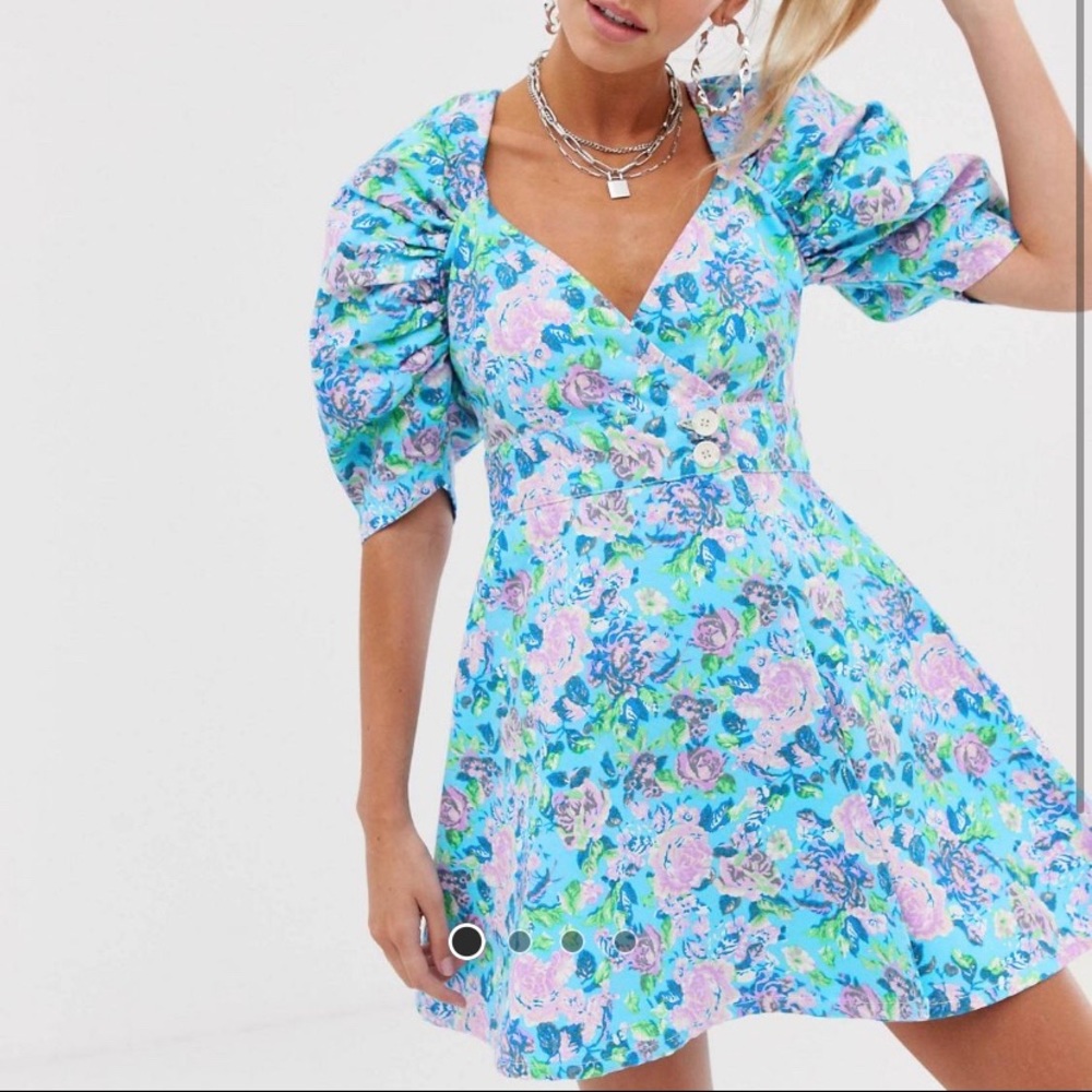 Reclaimed vintage denim dress